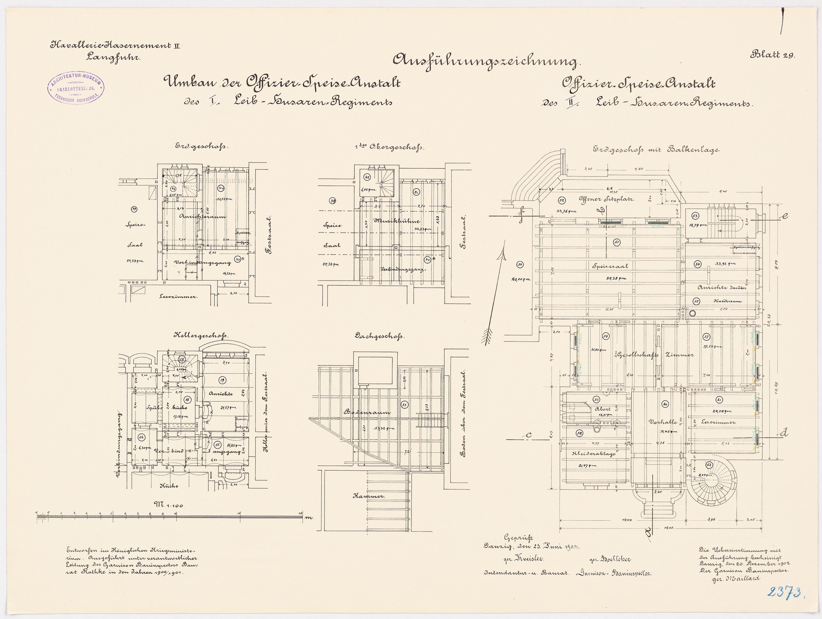 Schwarz-weißer architektonischer Grundriss des ehemaligen Bundeskanzleramts, der detaillierte Aufbau mit beschrifteten Räumen und strukturellen Elementen zeigt.
