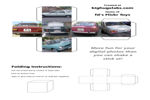 Eine Folie mit Fahrzeugen auf einer Straße und darauf geschriebenem Text.